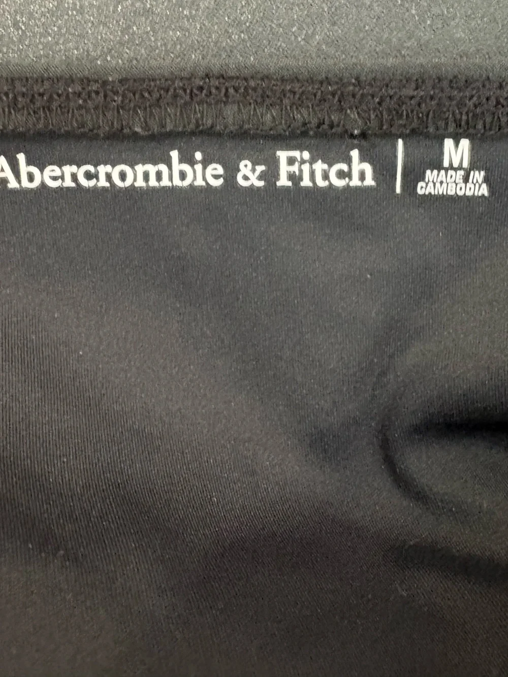 Abercrombie & Fitch Traveler Pleated Tennis Dress Black Active Mini M - Picture 10 of 12